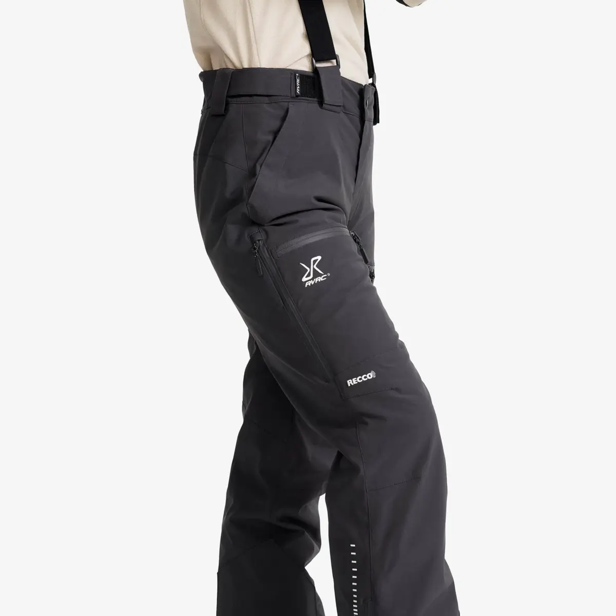 Halo 2l isolerade skidbyxor för damer, antracit Halo 2l isolerade skidbyxor för damer, antracit