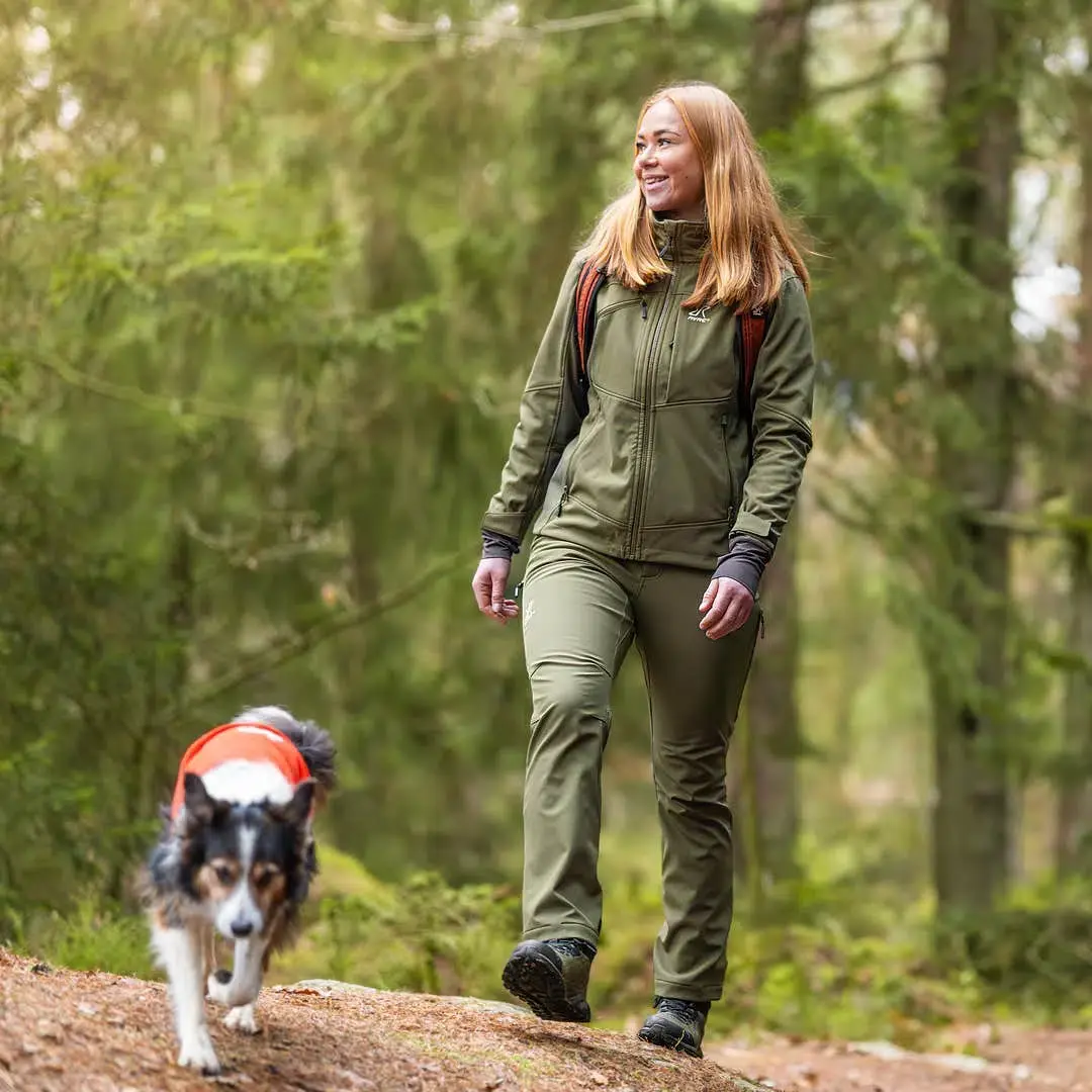 Hiball Essential Softshell Pants Women Grape Leaf