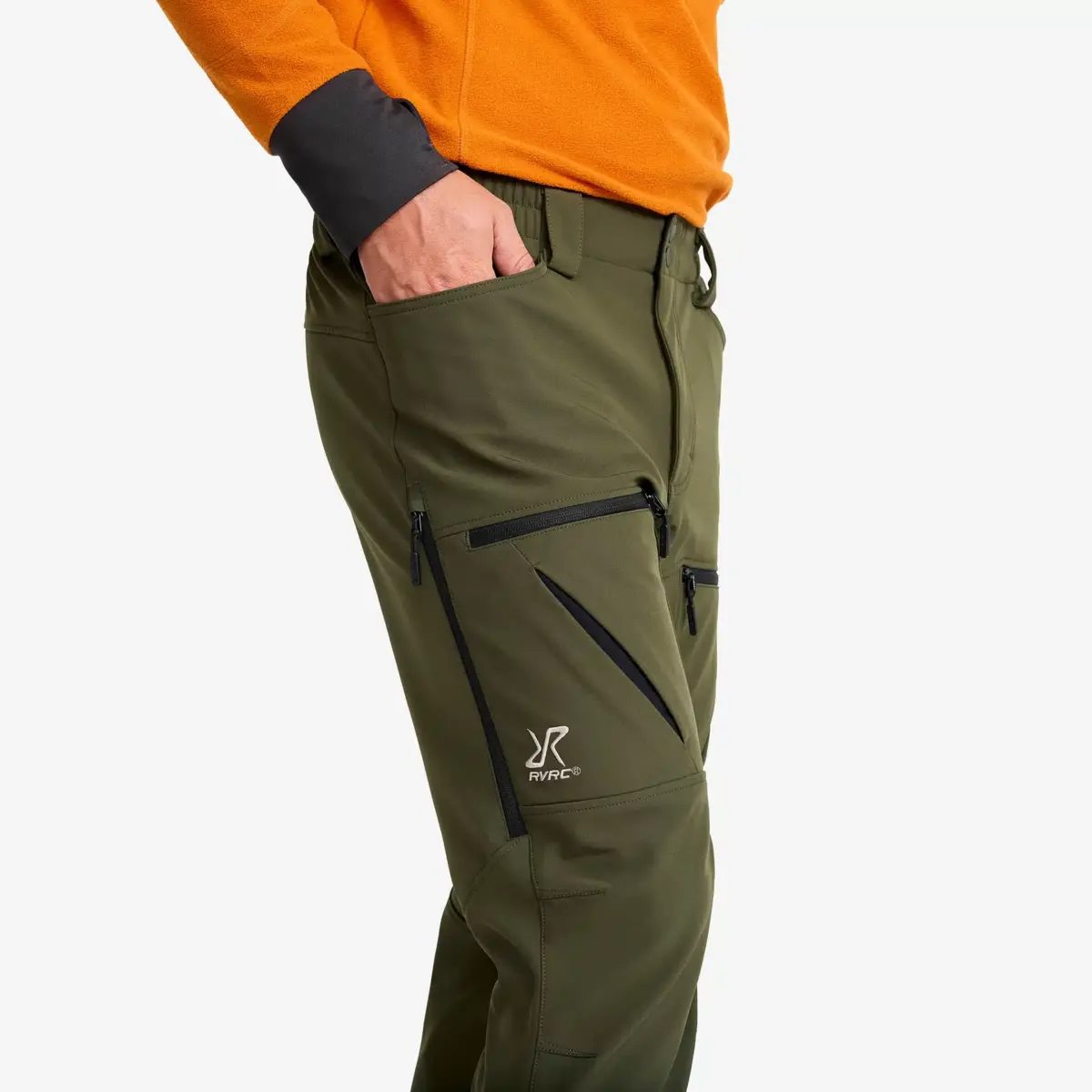 Hiball Softshell-byxor för män, Forest Night Hiball Softshell-byxor för män, Forest Night