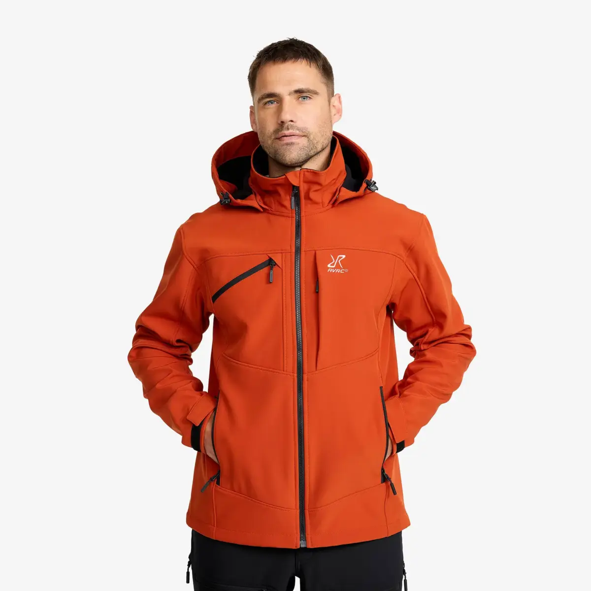 Hiball Softshell Jacket Men Rooibos Tea