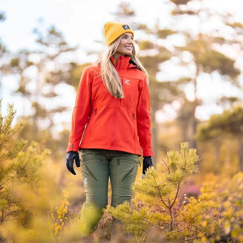 Hiball Softshell Jacket Women Aurora Red