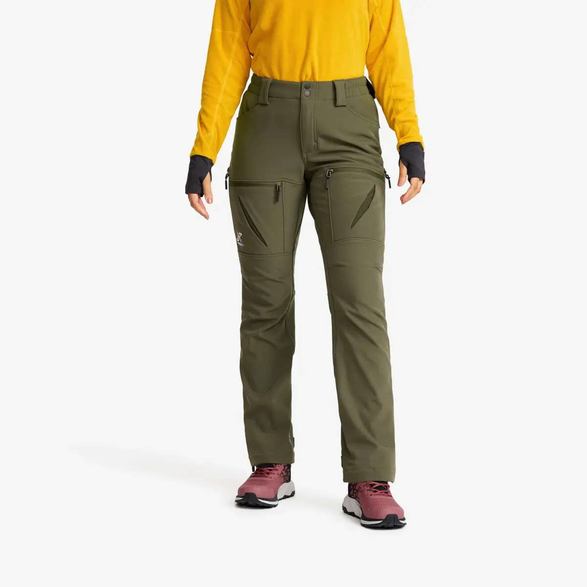 Hiball Softshell Pants Women Grape Leaf