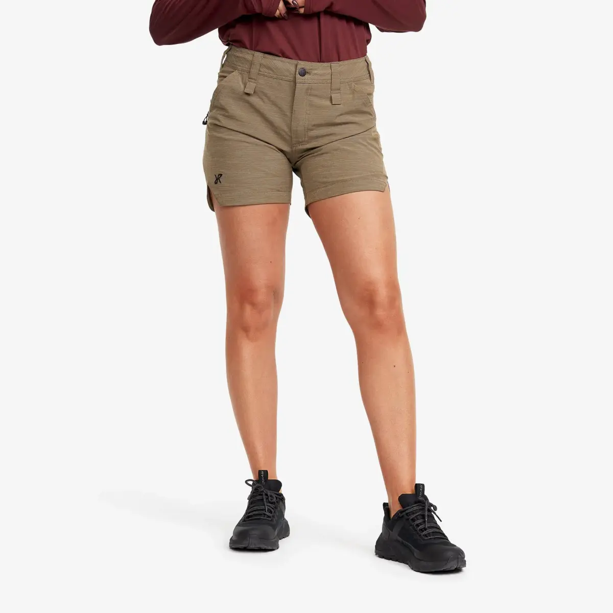 Hike & Dive Shorts Women Chocolate Chip