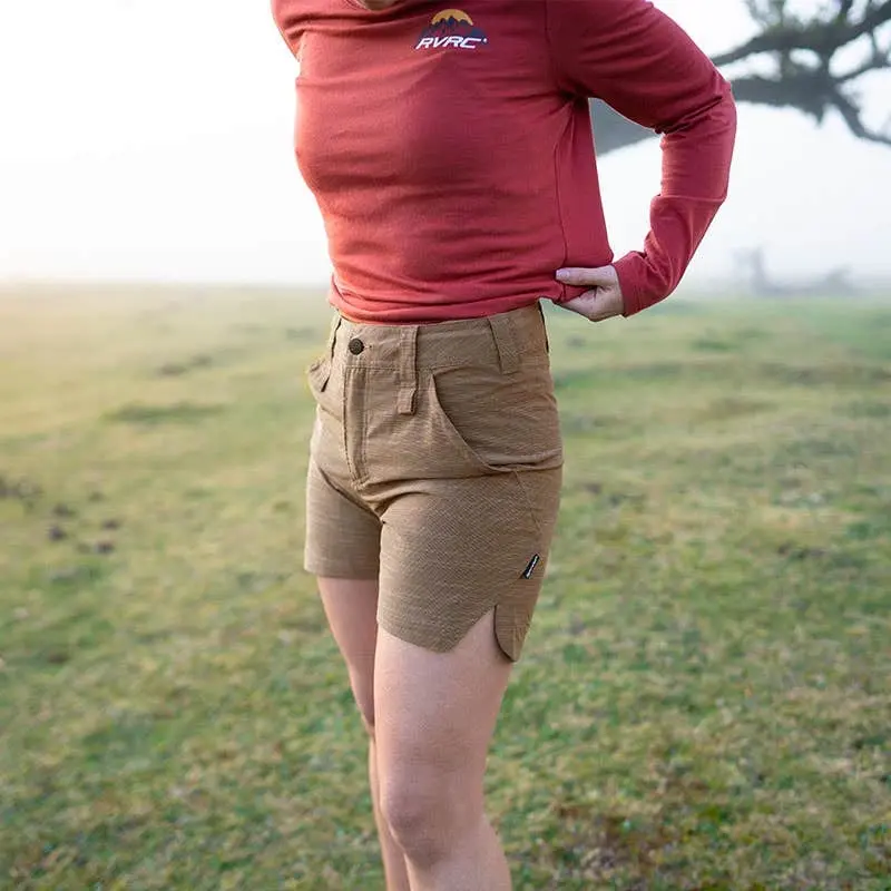 Hike & Dive Shorts Women Chocolate Chip