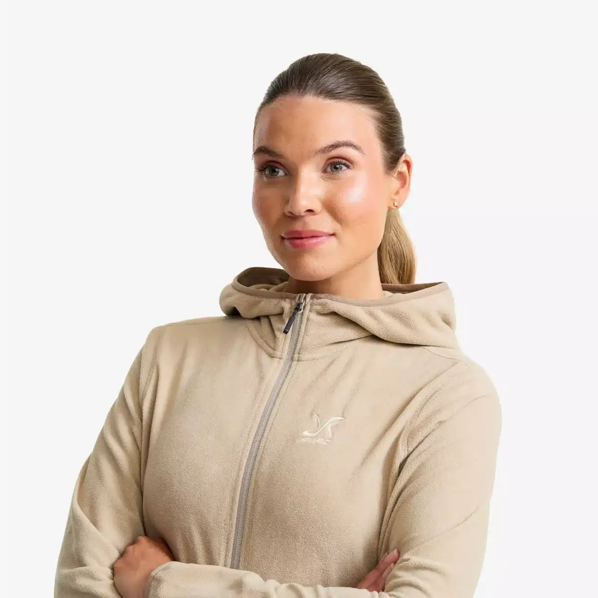 Hiker Fleece Hoodie Women Aluminium Hiker Fleece Hoodie Women Aluminium