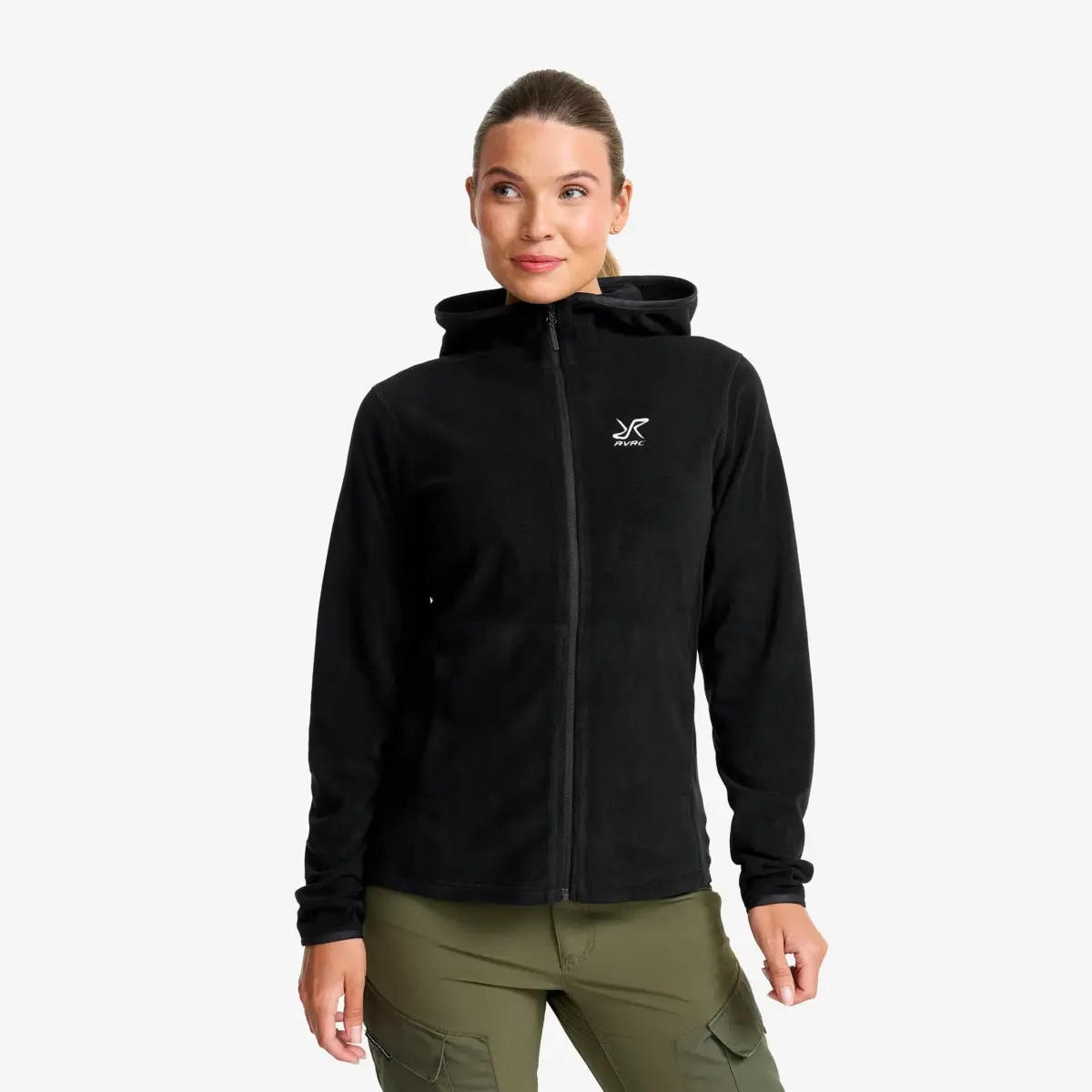 Hiker Fleece Hoodie Women Black