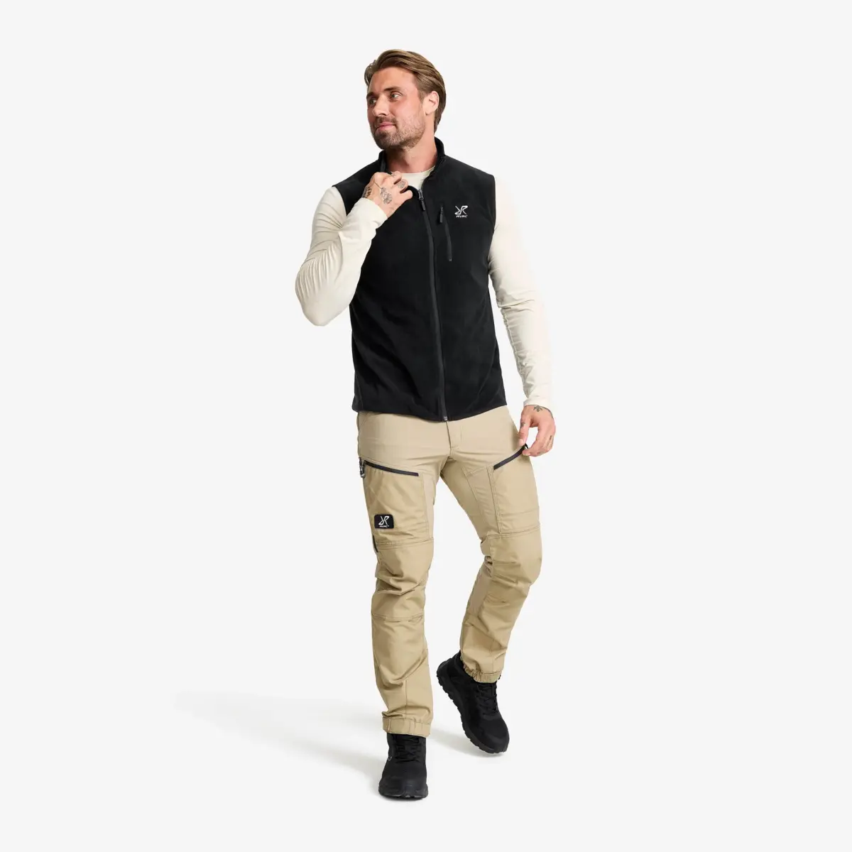 Hiker Fleece Vest Men Black Hiker Fleece Vest Men Black