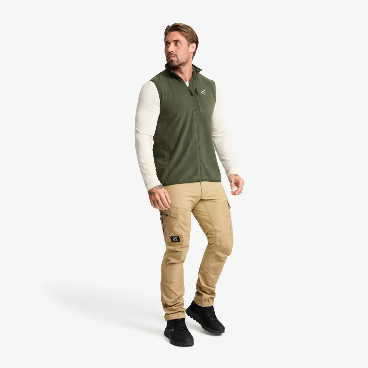 Hiker Fleece Vest Men Kambaba Green Hiker Fleece Vest Men Kambaba Green