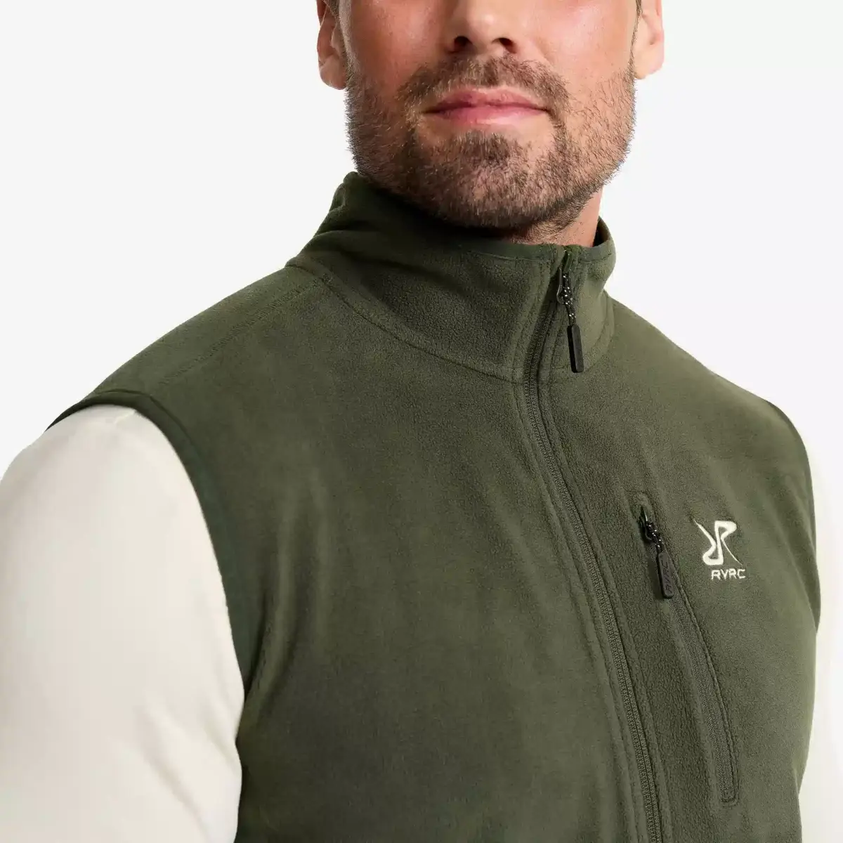 Hiker Fleece Vest Men Kambaba Green Hiker Fleece Vest Men Kambaba Green