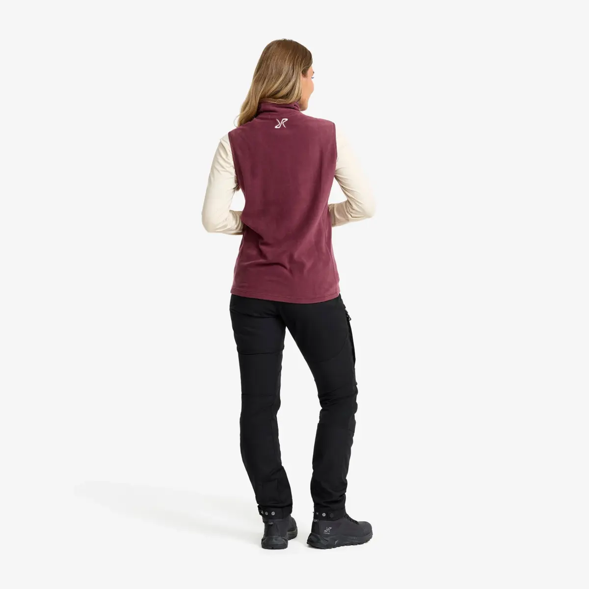 Hiker Fleece Vest Women Mauve Wine Hiker Fleece Vest Women Mauve Wine