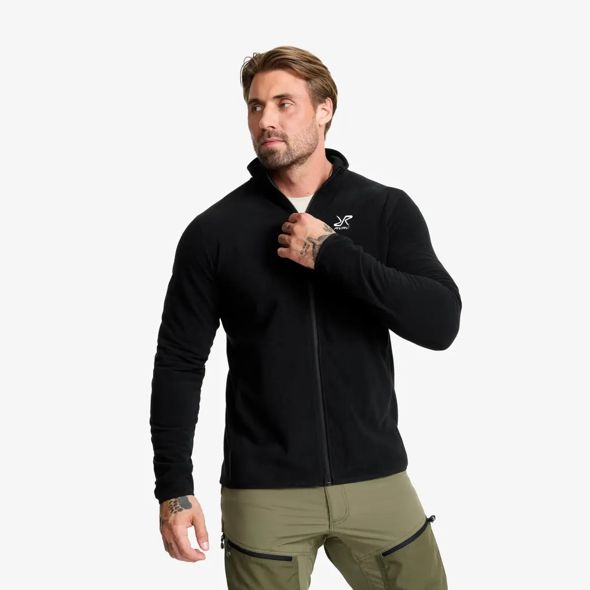 Hiker Full-zip Fleece Men Black Hiker Full-zip Fleece Men Black