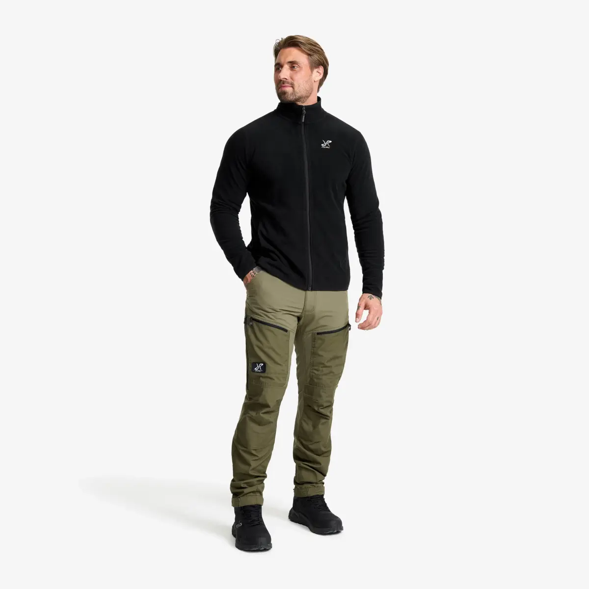Hiker Full-zip Fleece Men Black Hiker Full-zip Fleece Men Black