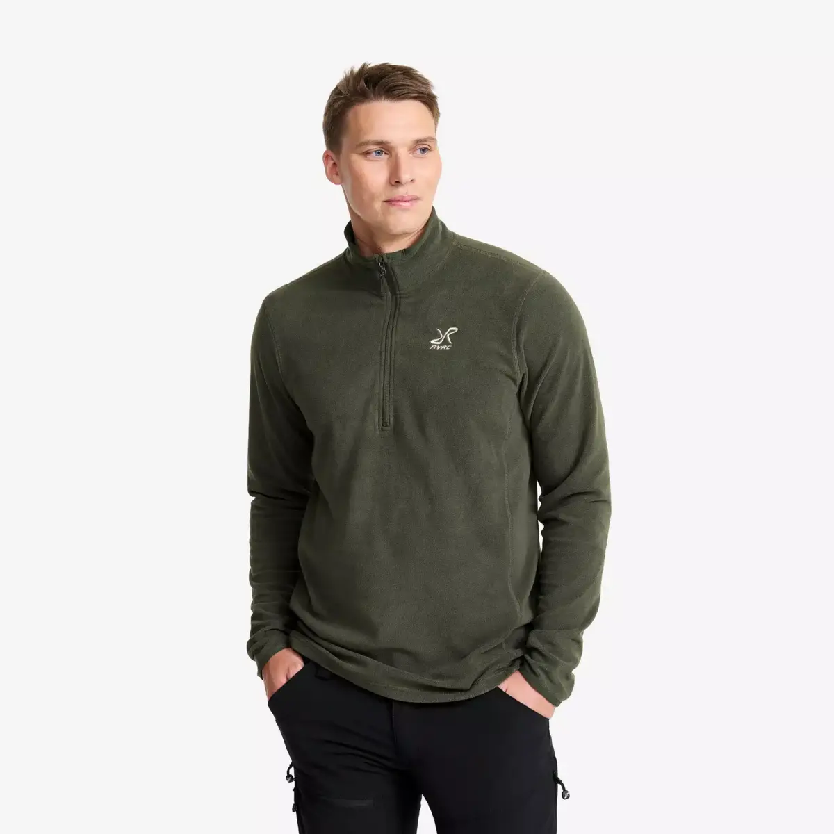 Hiker Half-zip Fleece Men Kambaba Green