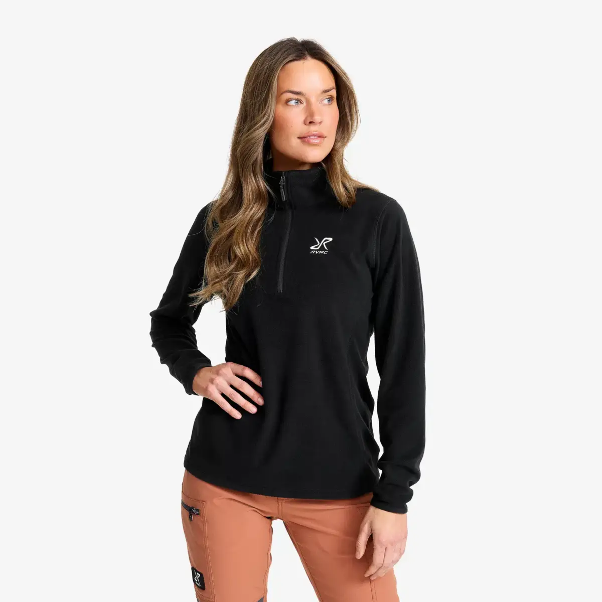 Hiker Half-zip Fleece Women Black