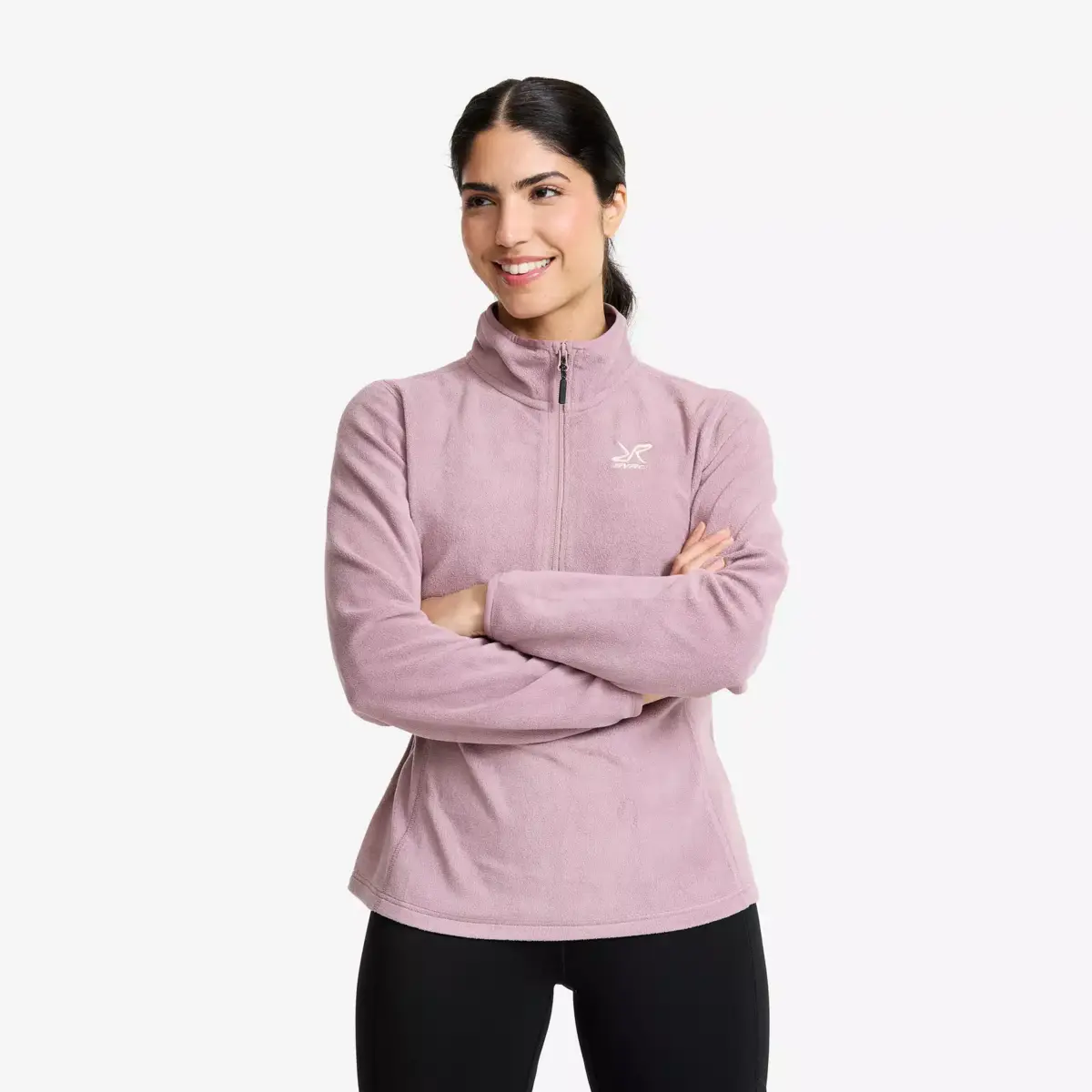 Hiker Half-zip Fleece Women Dusty Mauve