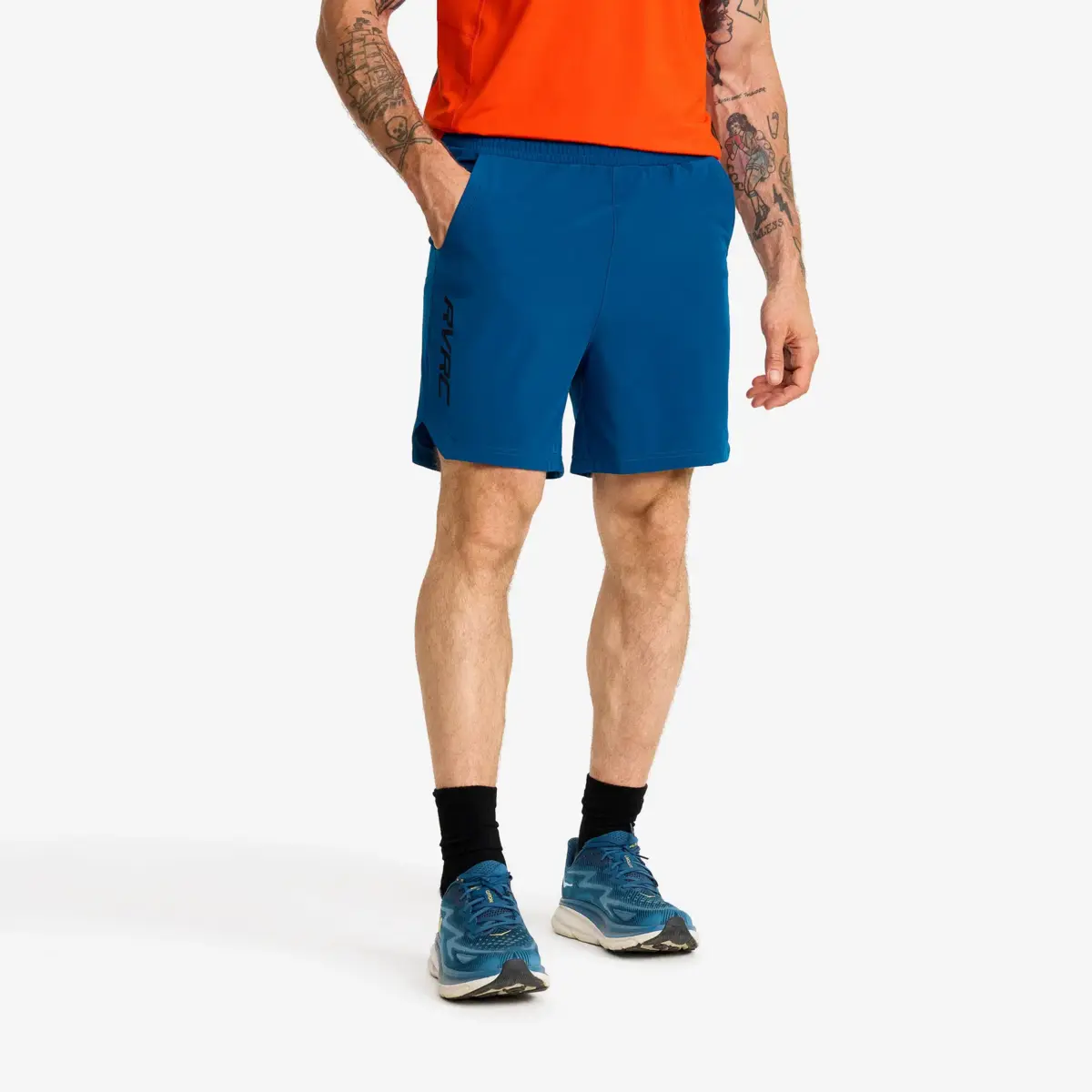 Impact Shorts för män Blue Opal