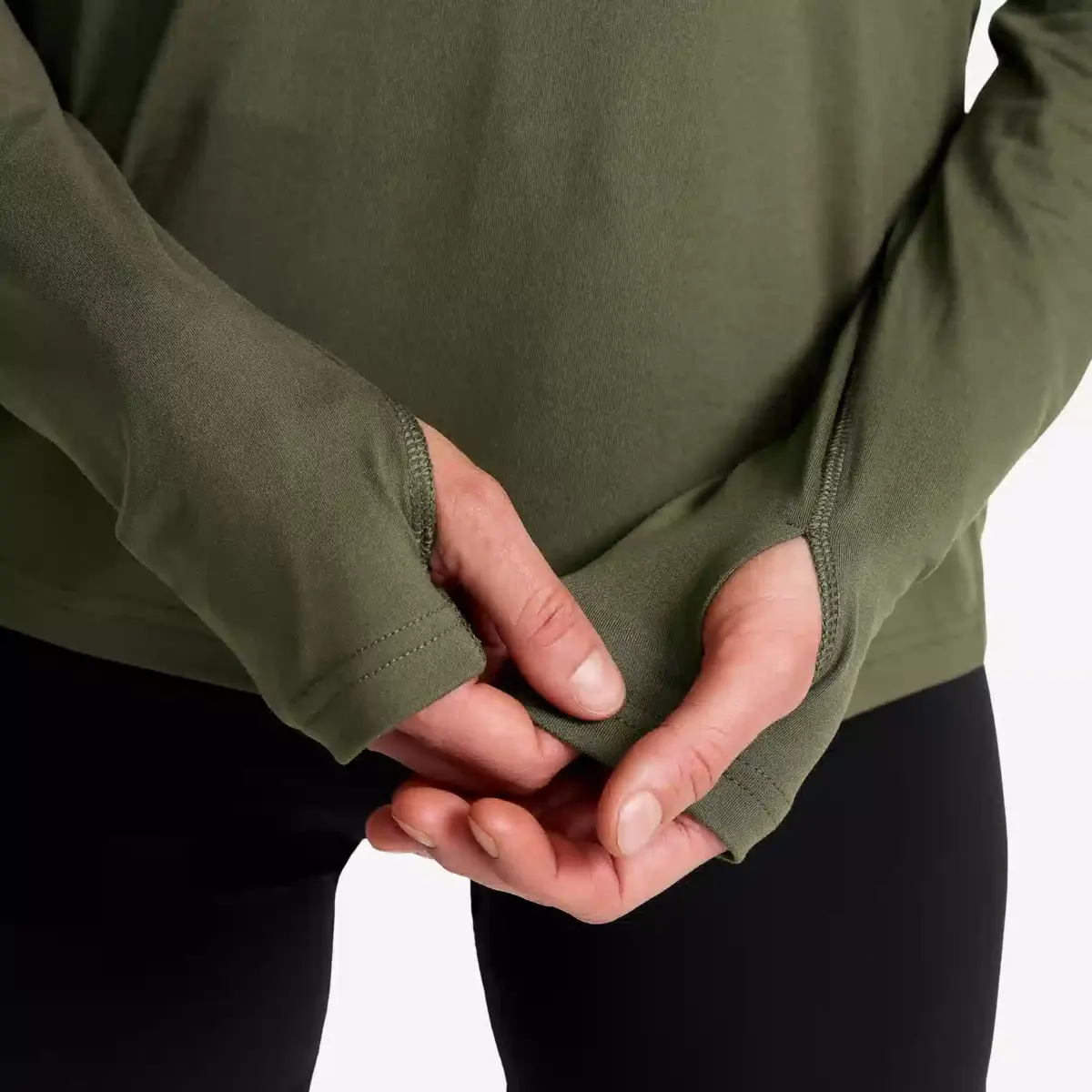 Impulse Half-zip Top Women Kambaba Green Impulse Half-zip Top Women Kambaba Green