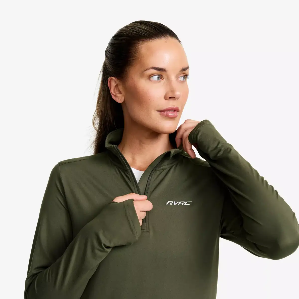 Impulse Half-zip Top Women Kambaba Green Impulse Half-zip Top Women Kambaba Green