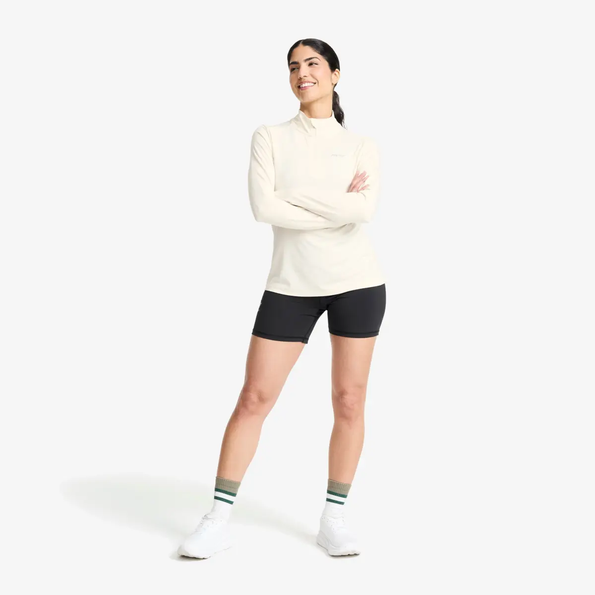 Impulse Half-zip Top Women Tofu