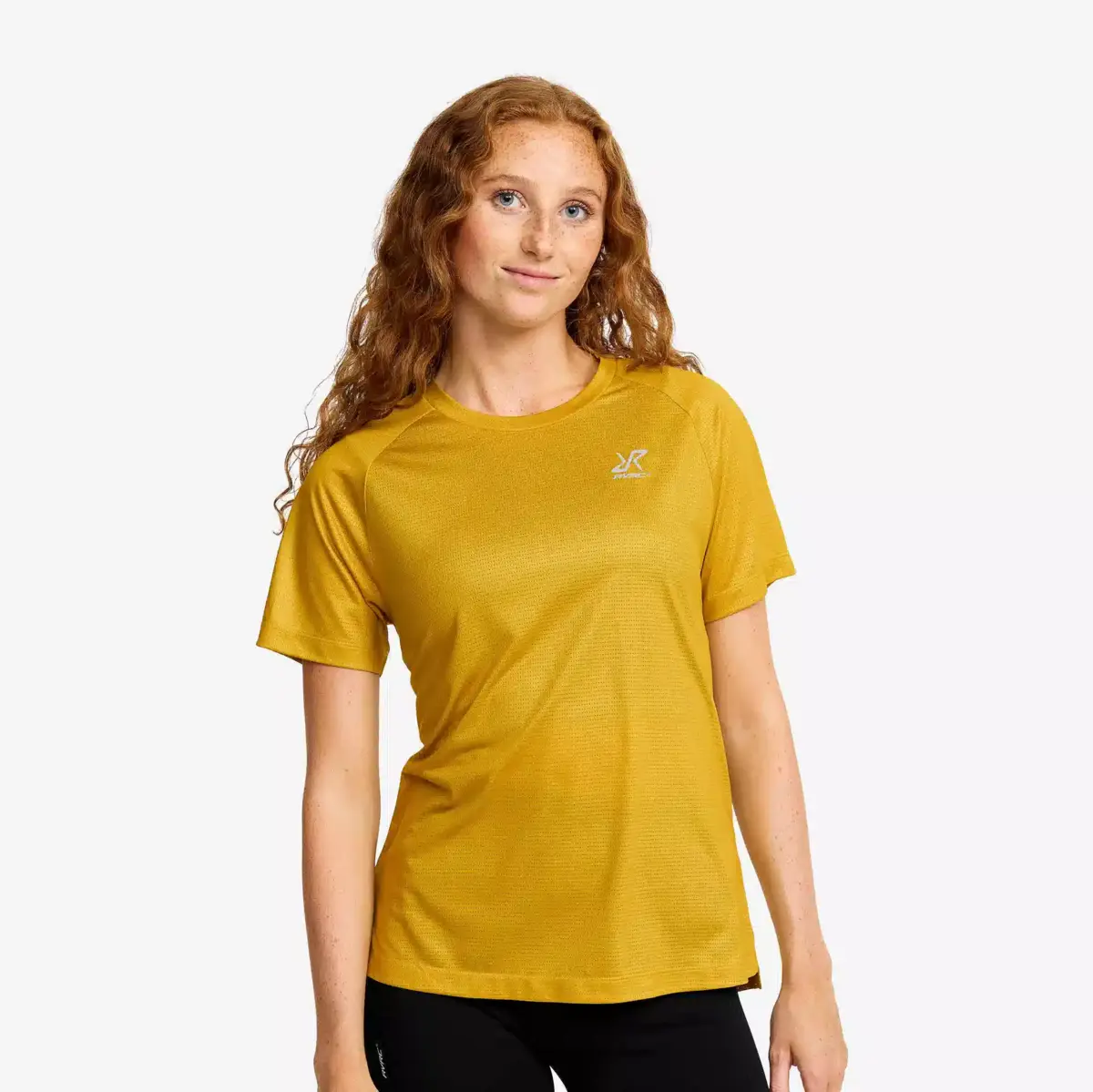 Intensity Light Crew Neck T-shirt för kvinnor Golden Palm