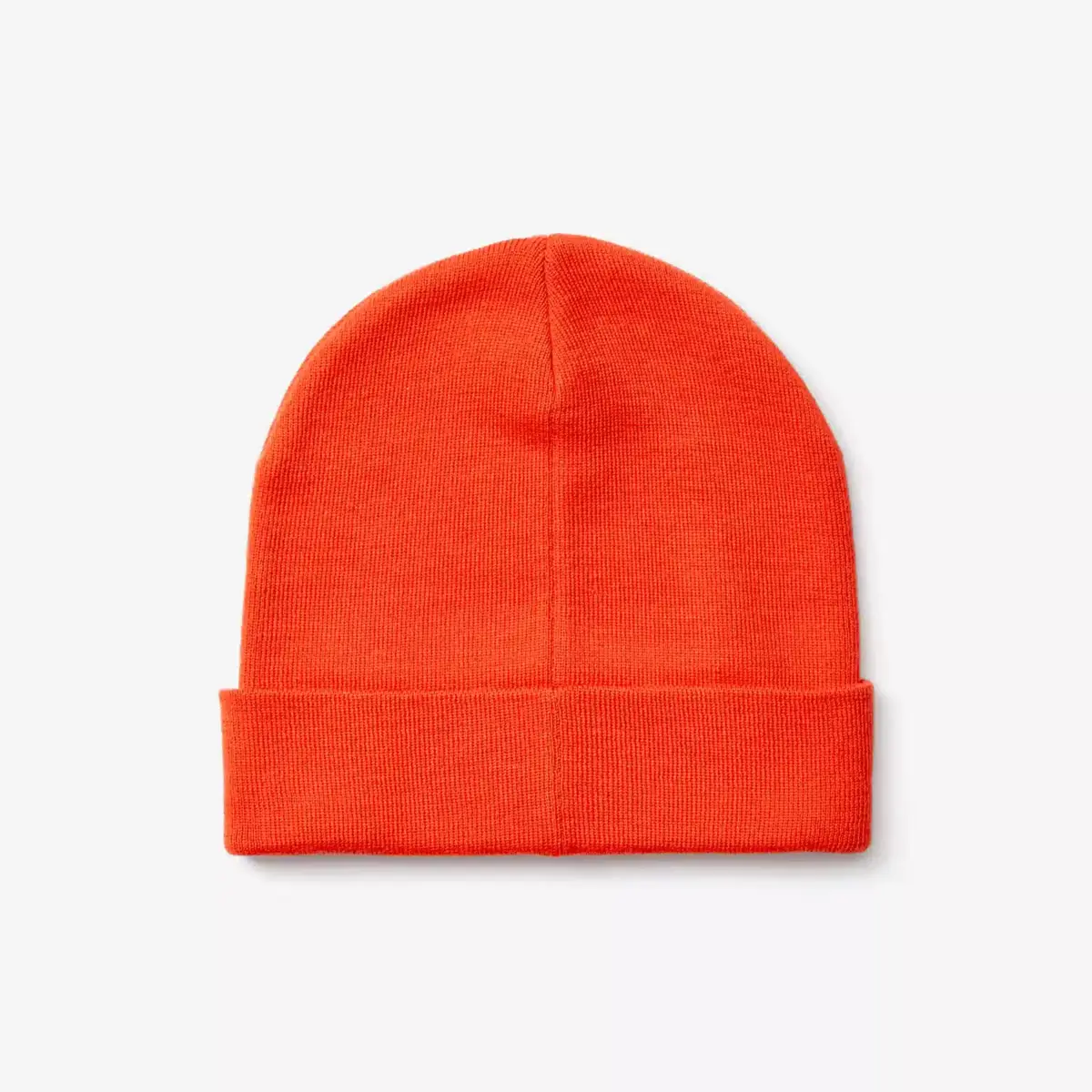 Merino 3D Logo Beanie  Lava