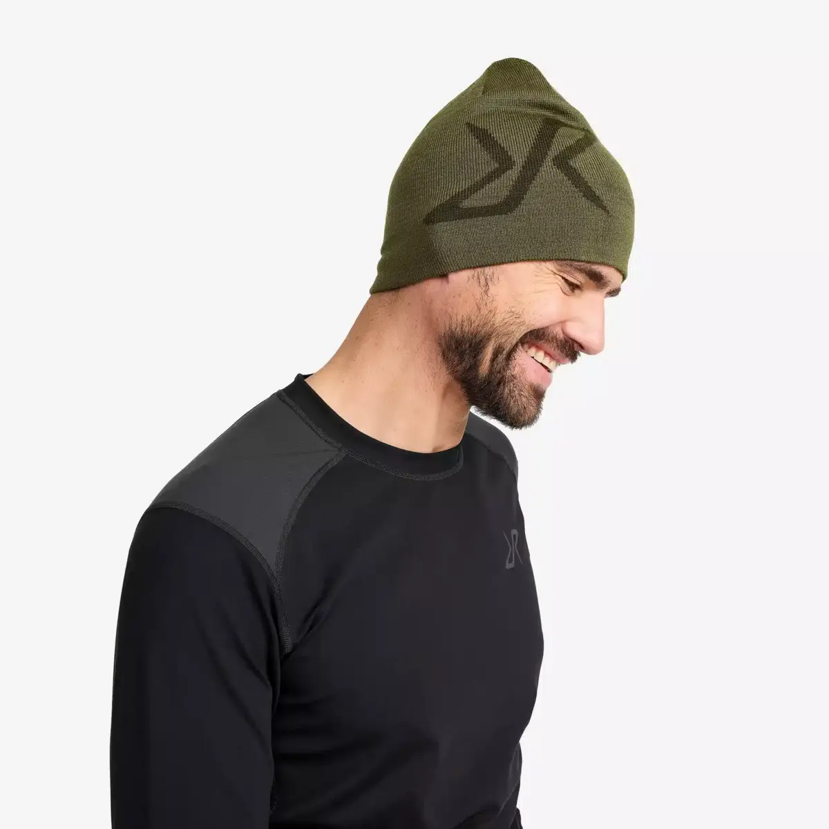 Merinoullstickad mössa med logo Kalamata Merinoullstickad mössa med logo Kalamata