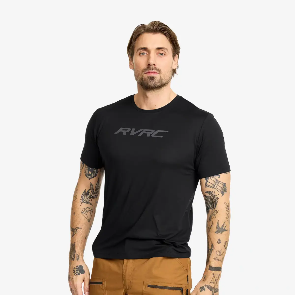 Mission Logo T-shirt för män, svart