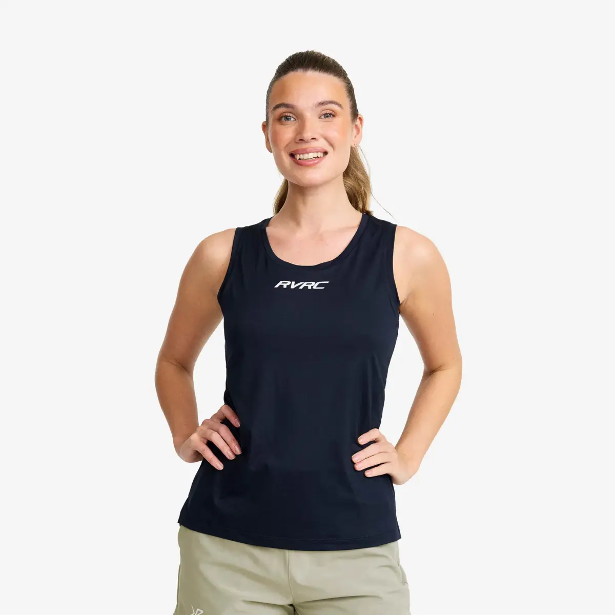 Mission Tank Top Women Navy