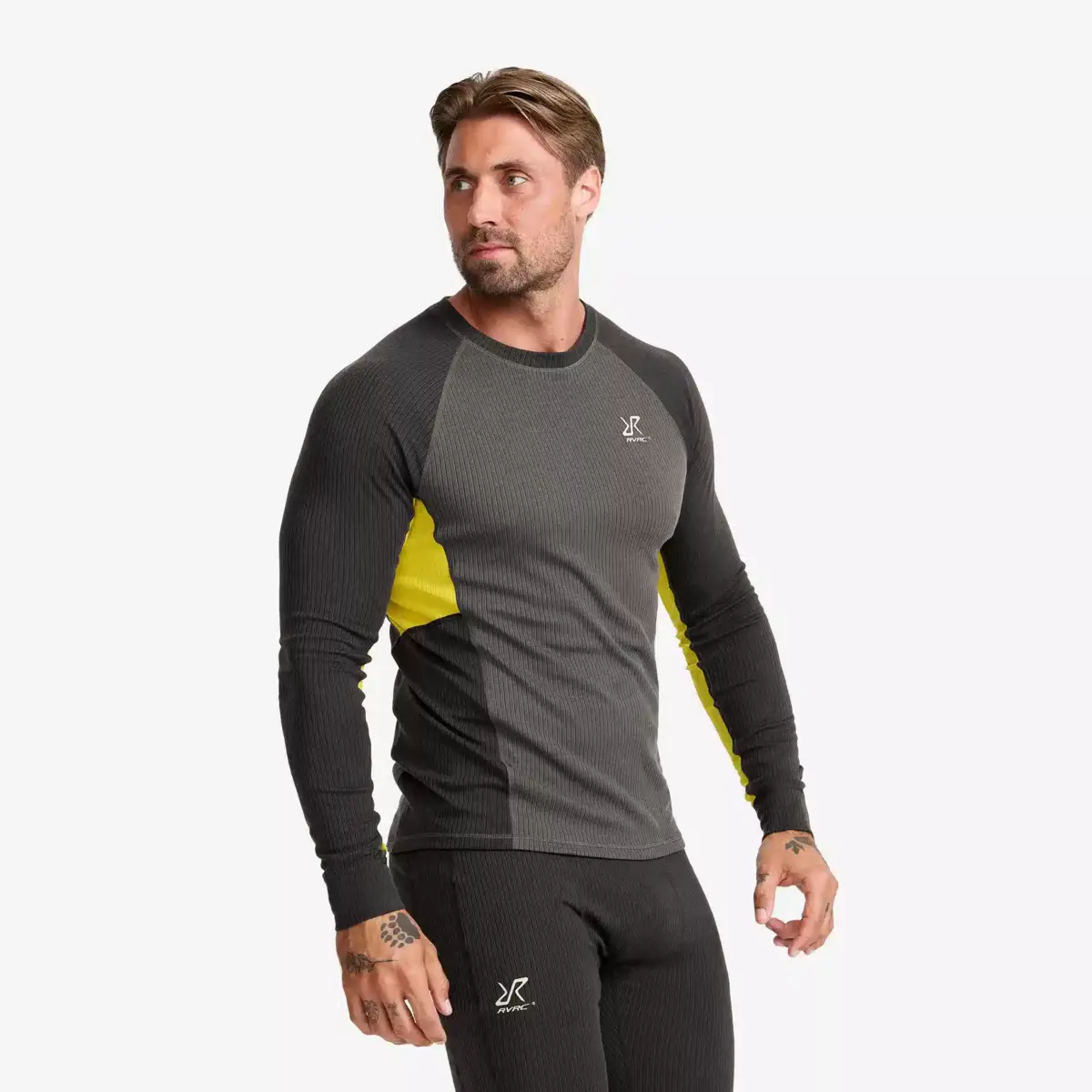 Movement Ls Top Men Anthracite/Deco Rose