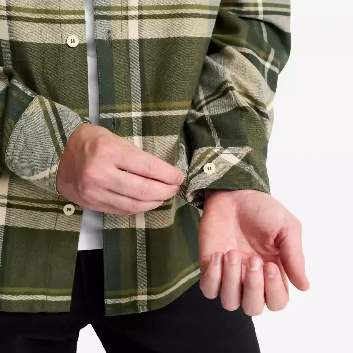 Nevada flanellskjorta för män, rosin green/peyote Nevada flanellskjorta för män, rosin green/peyote