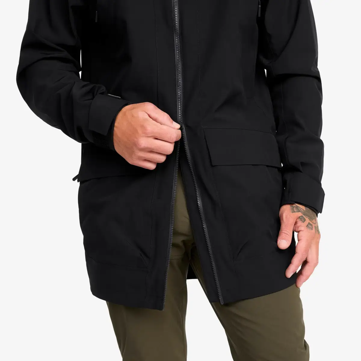 Nevis 2L Parka Herr Svart Nevis 2L Parka Herr Svart