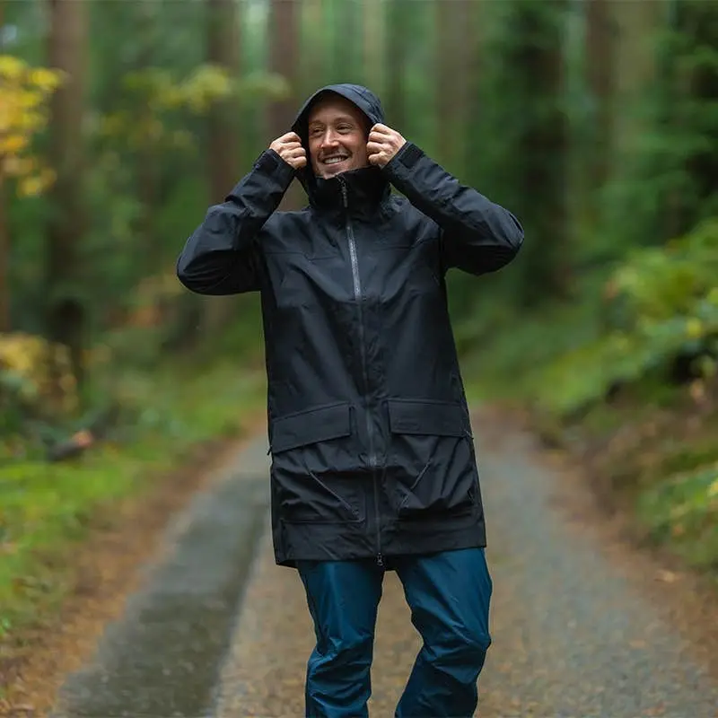 Nevis 2L Parka Herr Svart