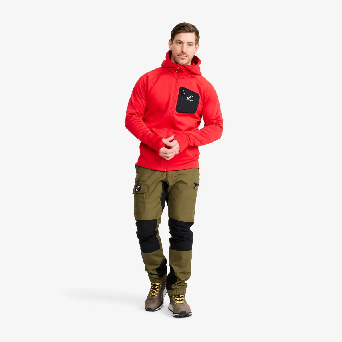 Nordwand byxor för män, mörk olivgrön Nordwand byxor för män, mörk olivgrön