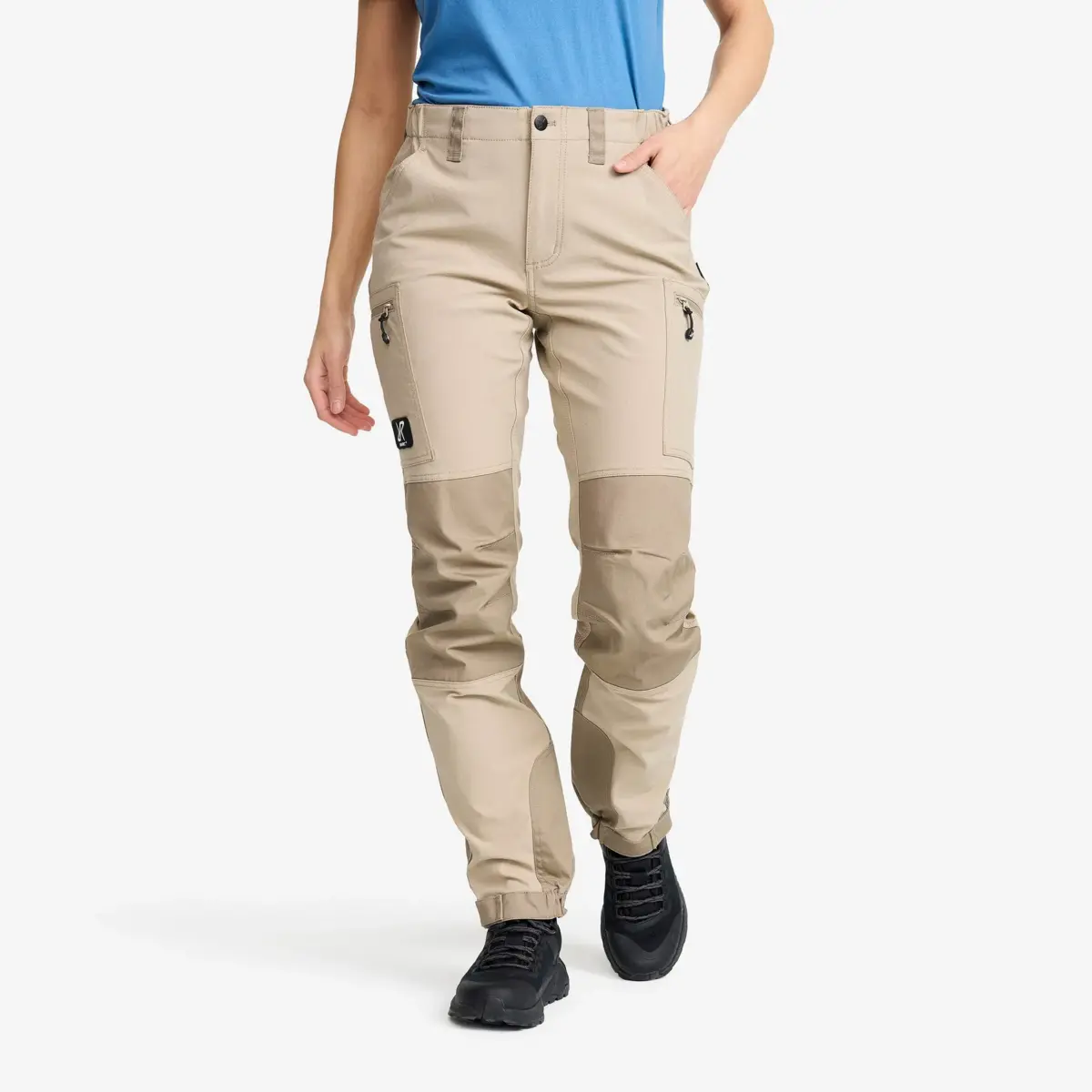 Nordwand Highwaist Stretch Pants Women Aluminium/Brindle