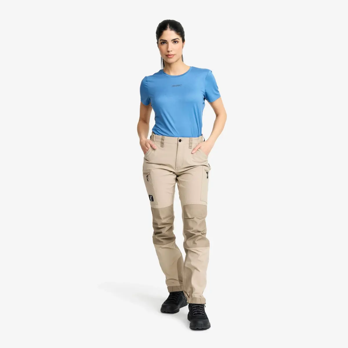 Nordwand Highwaist Stretch Pants Women Aluminium/Brindle