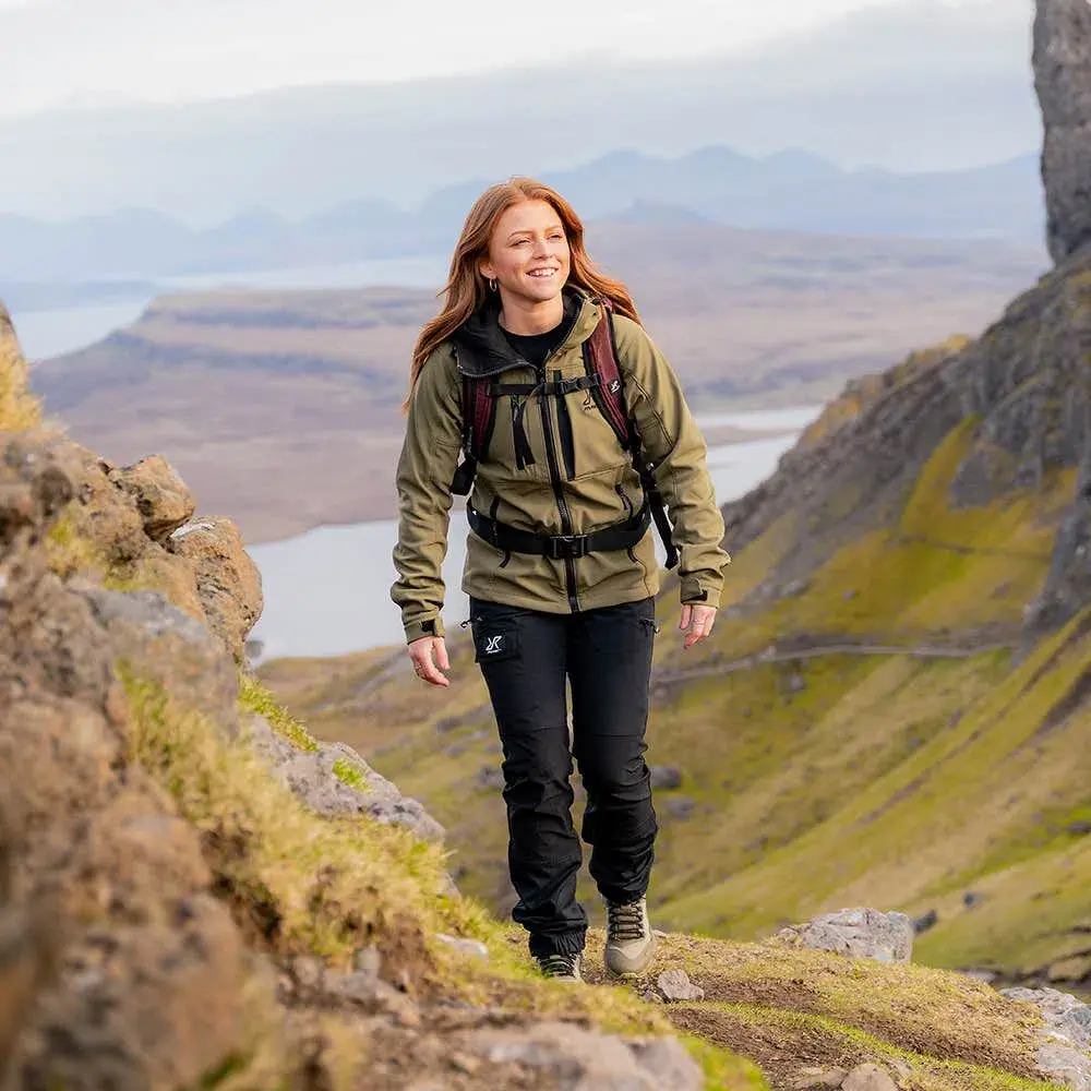 nordwand pants women jetblack 2 - Nordwand Pants Women Jetblack