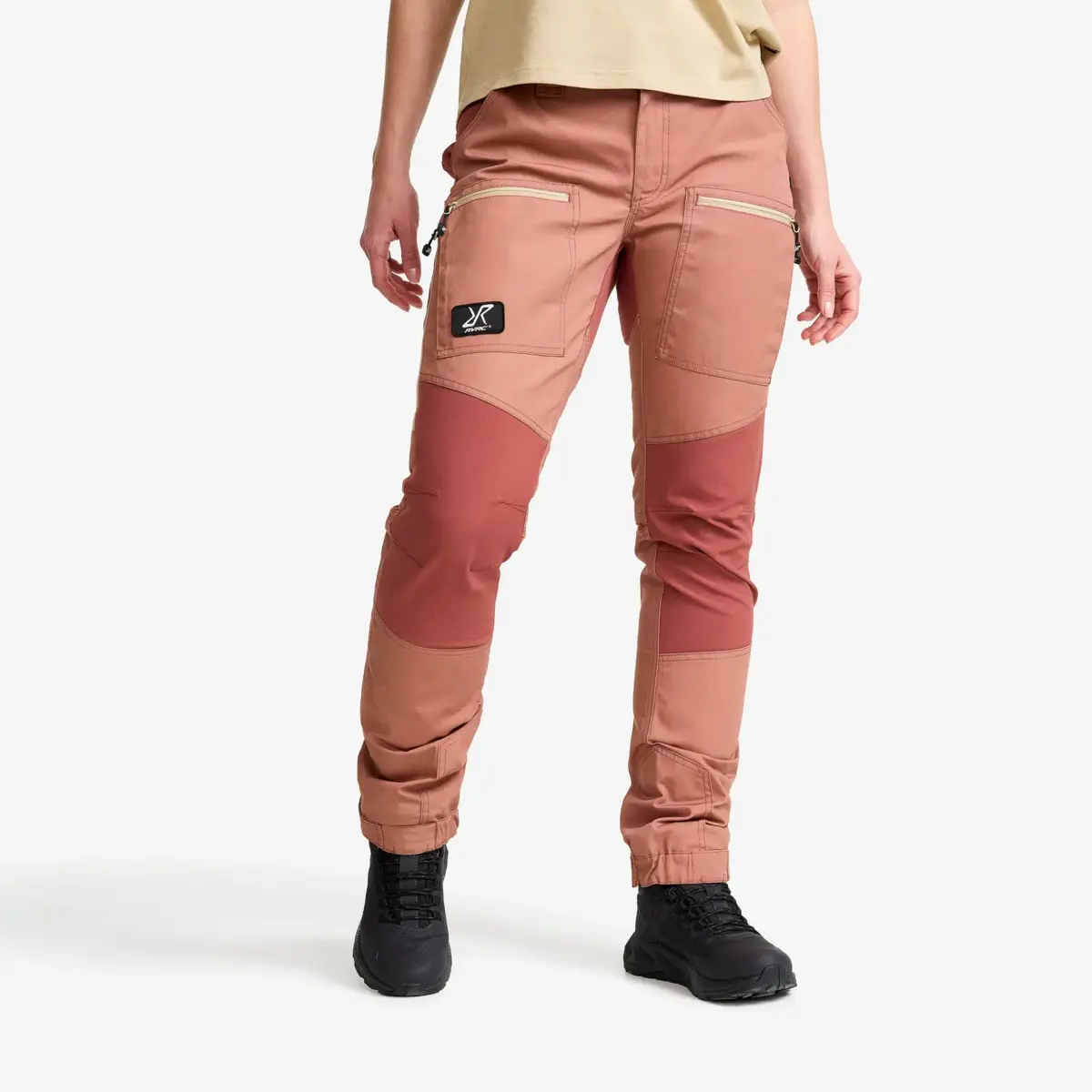 Nordwand Pro Pants Women Pink Wood/Apple Butter