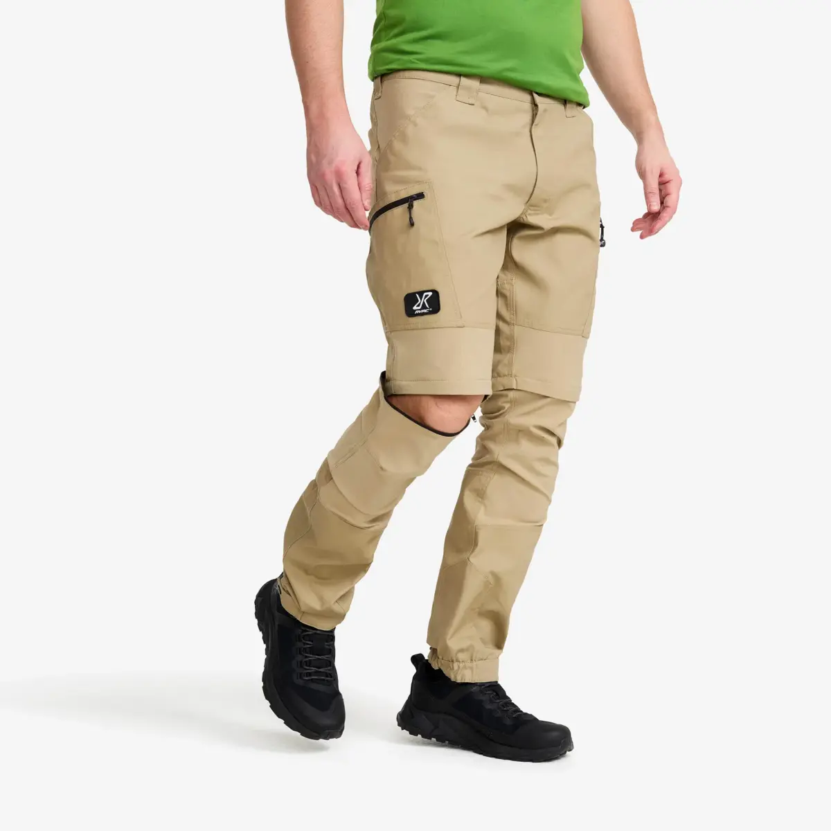 Nordwand Pro Zip-off Pants Men Khaki