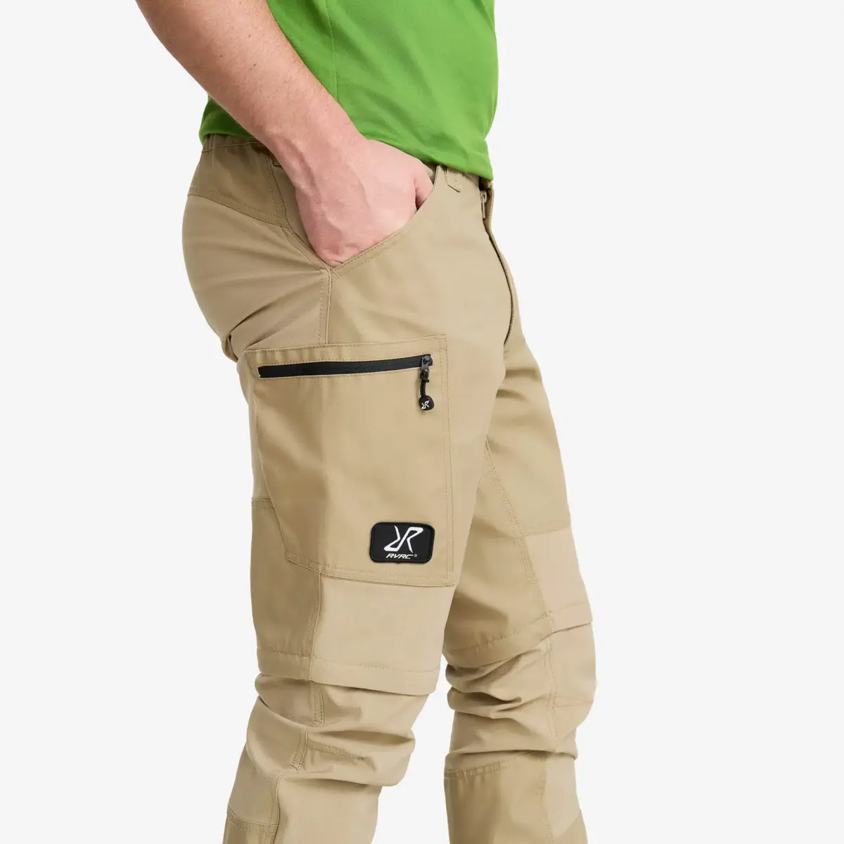 Nordwand Pro Zip-off Pants Men Khaki Nordwand Pro Zip-off Pants Men Khaki