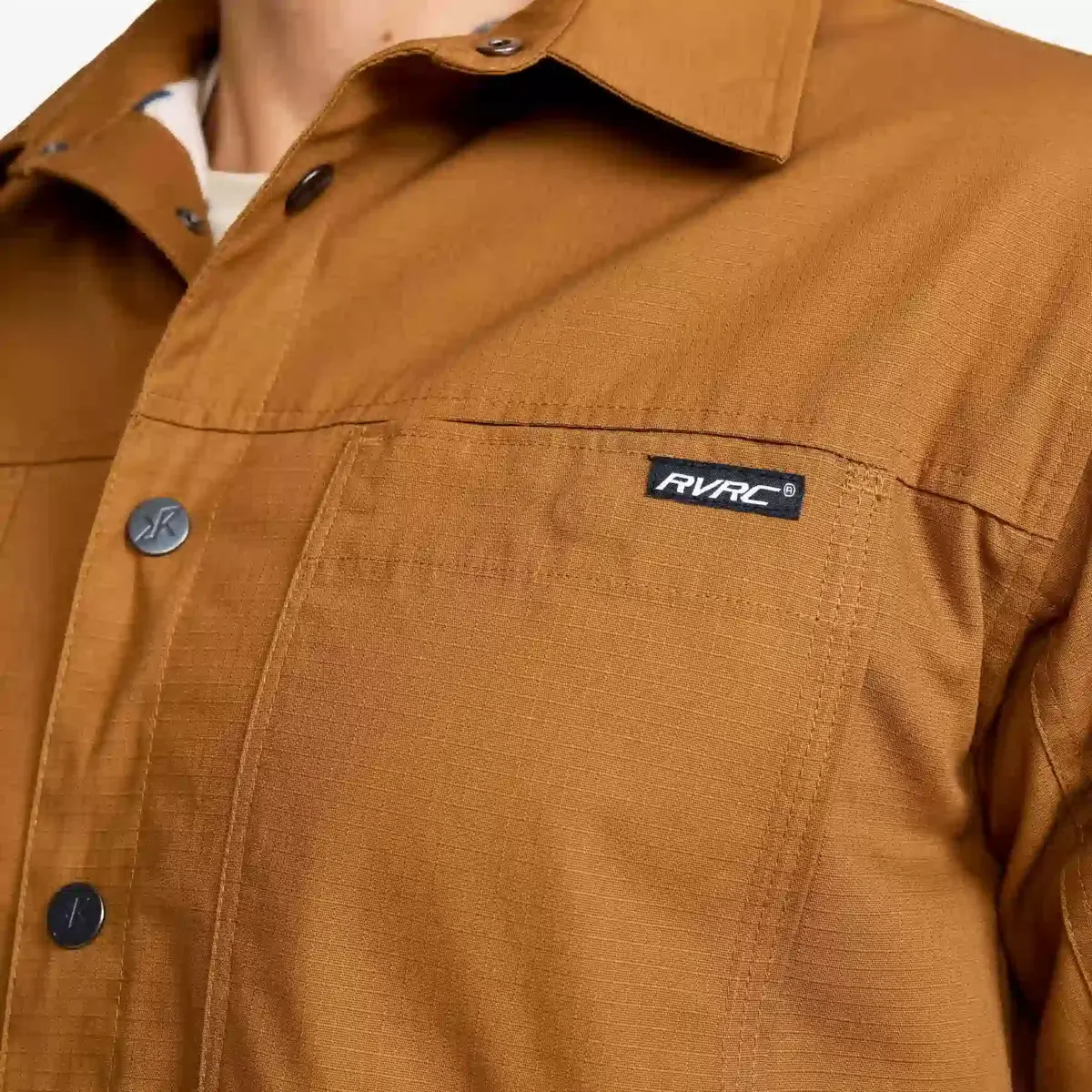 Outback Fleece Lined Overshirt Men Rubber Outback Fleece Lined Overshirt Men Rubber