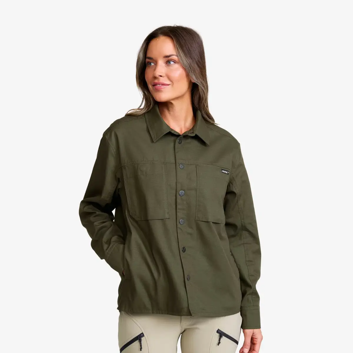 Outback Fleece Lined Overshirt Women Deep Depths