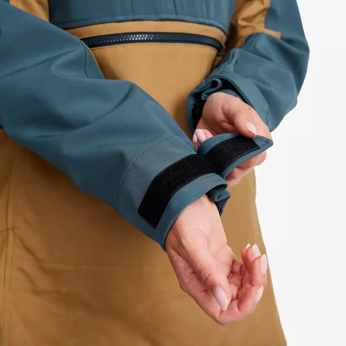 Outdoor Anorak Women Orion Blue/Kelp Beige Outdoor Anorak Women Orion Blue/Kelp Beige