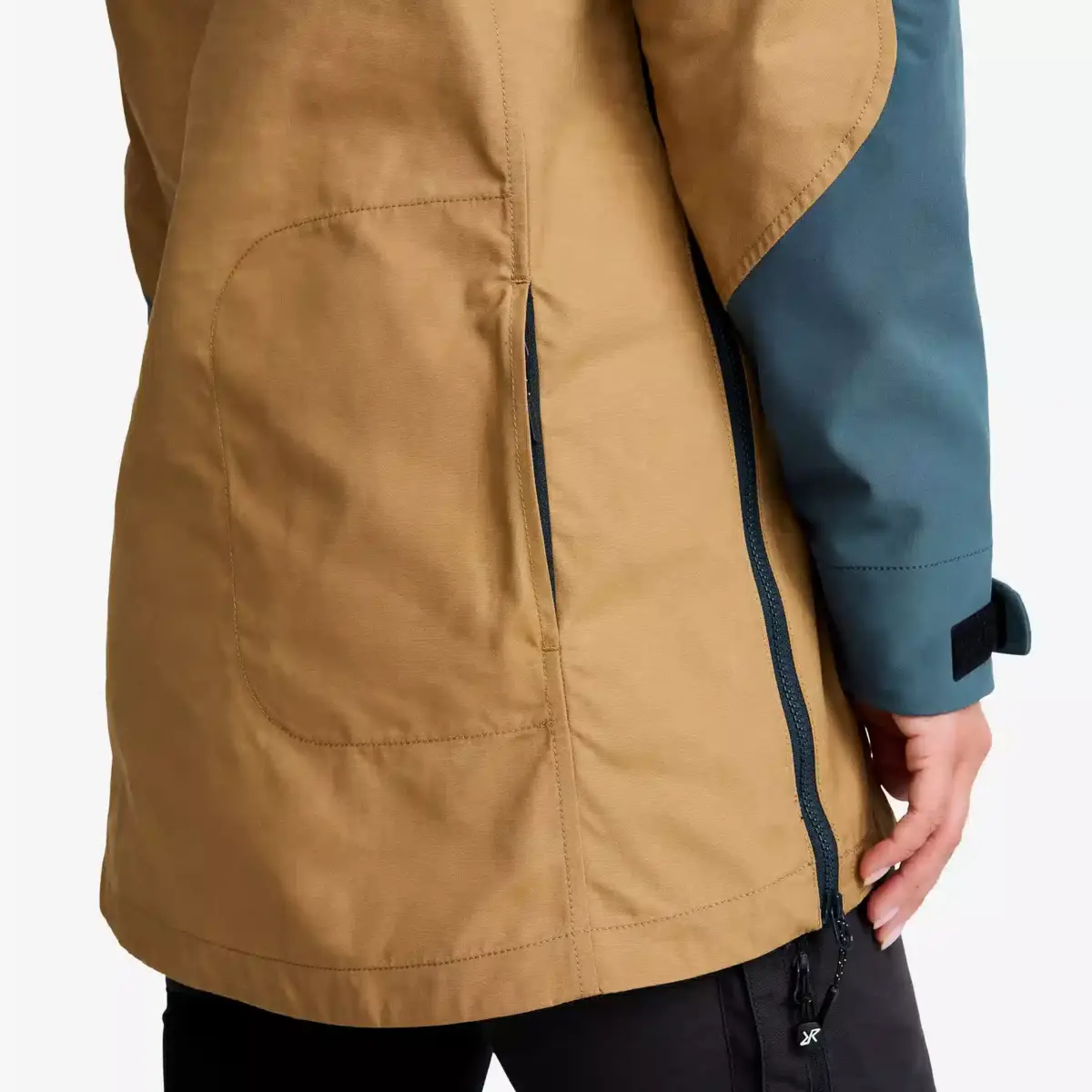 Outdoor Anorak Women Orion Blue/Kelp Beige Outdoor Anorak Women Orion Blue/Kelp Beige