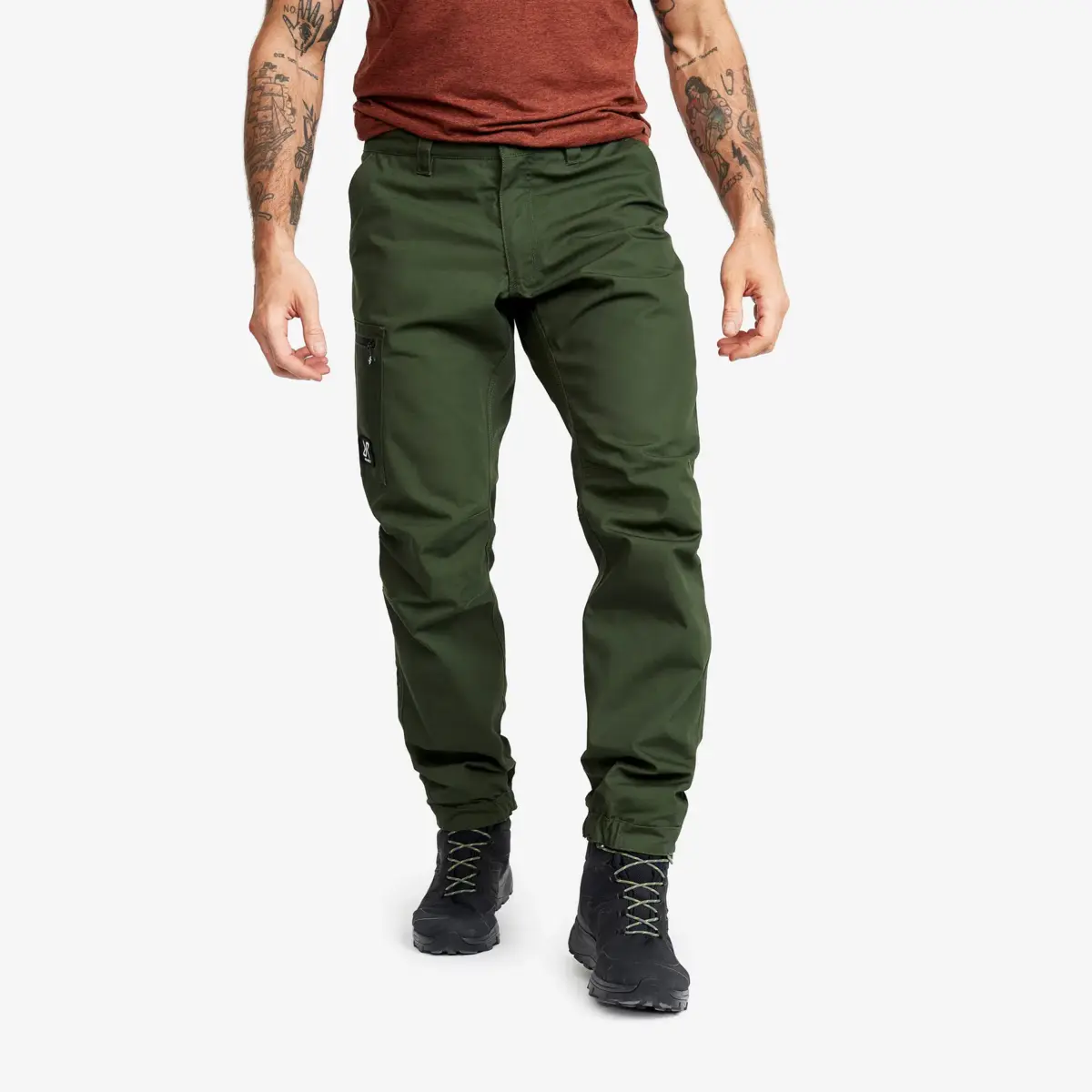 Outdoor Basic Pants Men Forest Green