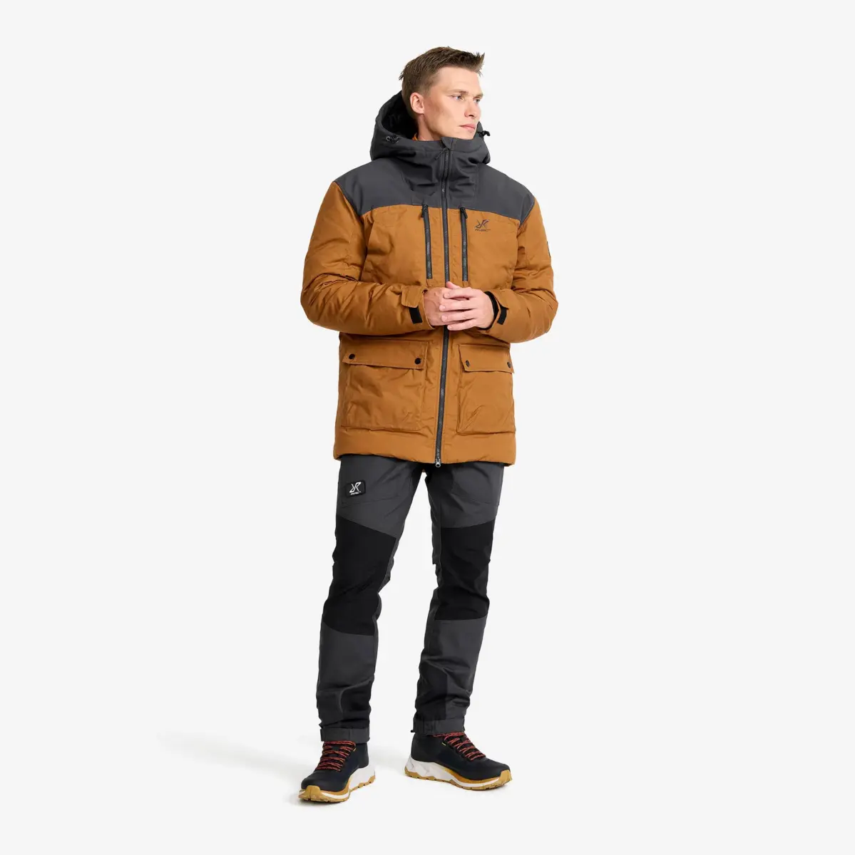 Outdoor Parka för män Rubber