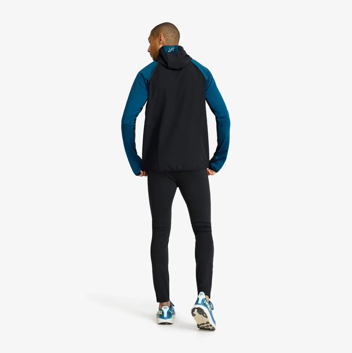 Pace Hooded Wind Jacket Men Blue Opal Pace Hooded Wind Jacket Men Blue Opal