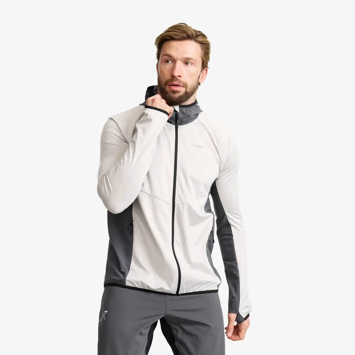 Pace Hooded Wind Jacket Men Vapor Blue