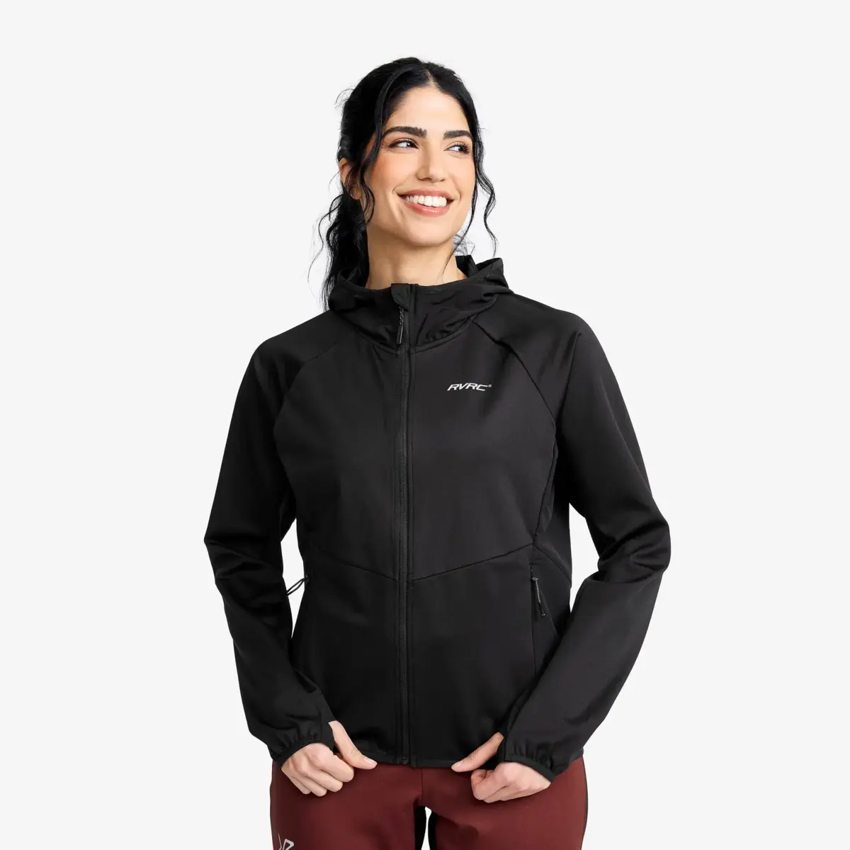 Pace Hooded Wind Jacket Women Black
