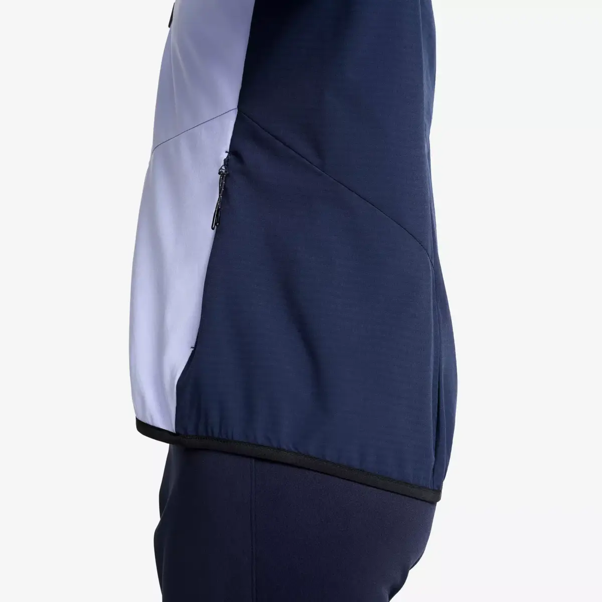 Pace vindjacka med huva för damer, ljus lavendel/marinblå Pace vindjacka med huva för damer, ljus lavendel/marinblå