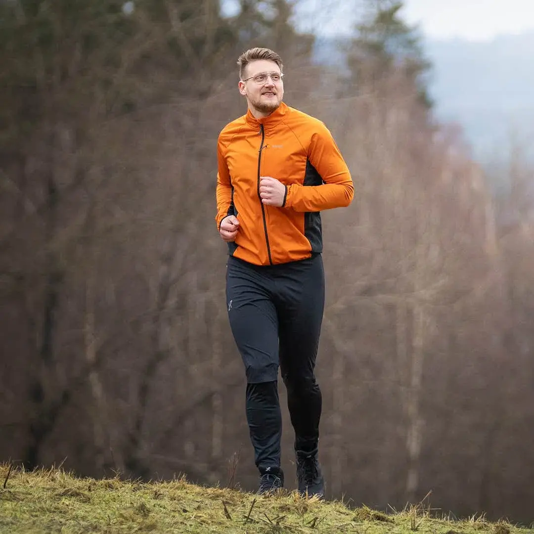 Pace Wind Leggings Men Black